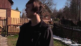 cute twink fucks for money! 💰