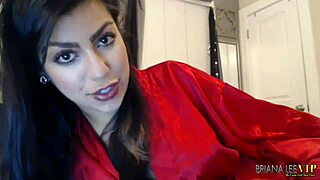 Briana lee performs a solo webcam show on october 29th 2014.