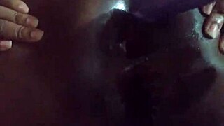 Fat BBW Feels Intense Pleasure From Anal Toys In Creamy Asshole