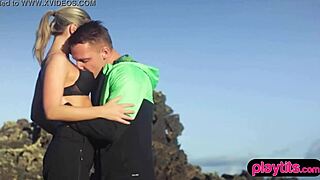 nasty photographer says, 'bend over outdoors, model, for doggystyle fucking'