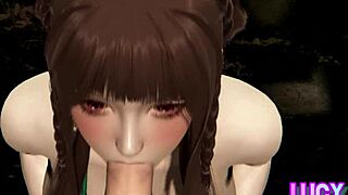 Dating girl gives oral in bathroom