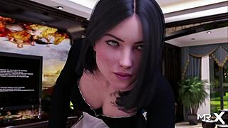 Fashion Business Rents Ass In 3D Anime