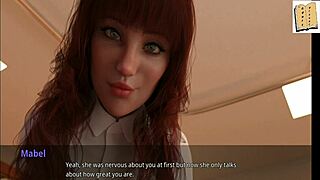 I saw sexy Mabel with big tits and ass in this erotic scene.