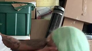 Neighbor helped me move, so I paid with head 😜