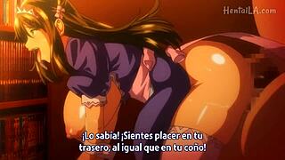 Tsundero engages in hardcore anal orgy sex