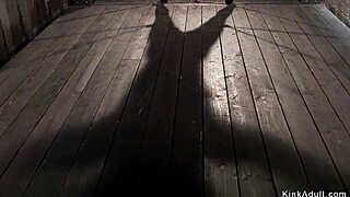 Busty redhead takes anal hook and dildo 😈 choking in bdsm.