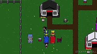 Spunkstock遇妹子Hentai游戏湿逼