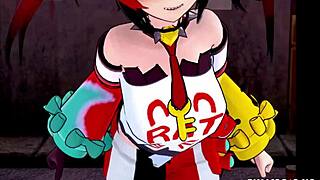 cucking hope punishes rat in uncensored hololive hentai parody