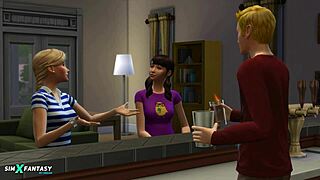 my love liberty lee rides in the sims 4, but i messed up the cowgirl