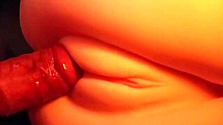 enjoying the intimate moment of making love with someone cute