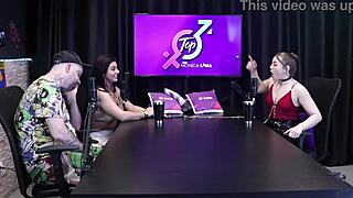 Evelyn Zain Hired For Ballbusting But Guy Wants Needle In Sack