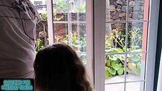 So, wanna sneak a quickie creampie by the window before anyone notices us?