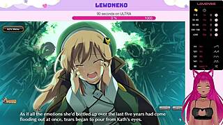 lewdneko is playing evenicle part 14, and it's getting cute with big tits and creampie 😘