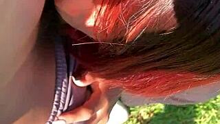 Compilation of public sex with my girlfriend, part one