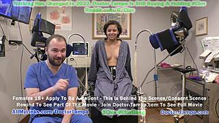 Doctor Tampa uses Rebel Wyatt as guinea pig, giving her orgasms.