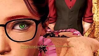 in the anime hentai, pale carnations part 9 with lesbian scene