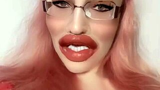 goddess in glasses gives financial domination jerk off instructions