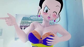 Chichi and Gohan cuckold Goku in Dragon Ball fantasy