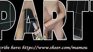 Wow! Homemade Striptease and Deepthroat with Tchikita Part 1!