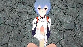 Rei Ayanami POV Blowjob in Evangelion Short – Can You Handle It?