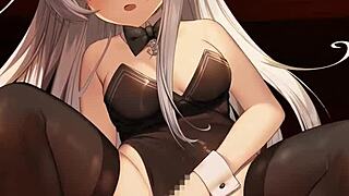 Bunny Girl Hibiki-Chan Riding And Creampied