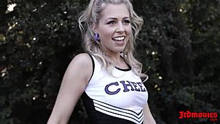 Young Cheerleader Zoey Monroe Sucks Cock And Gets Fucked