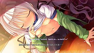 in primal hearts route 2 scene 1, the story unfolds with intense action and subtitles