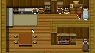 i undress and ride the monster in beware of the wolf game.