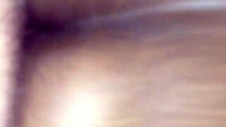 I'm fucking her doggystyle, she's so fat and bent over. Her pussy loves that big black cock