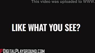 ember snow wins blackjack against jmac, who pays with huge dick