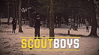 scoutboys hot hung leader barebacks two smooth boys in forest 😏