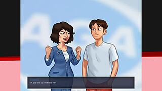 summertime saga ep 32, 'kiss me' scene