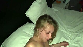 Amateur couple enjoys rough anal sex with creampie