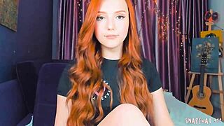 amazing redhead chats online in costume