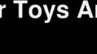 Angie bloom tests handmade balldog size l with anal fisting and gaping orgasm