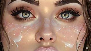 The art of face painting with 100 ai facials in anime