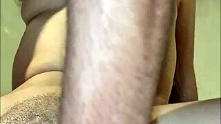 Girl gets fucked in the bathroom without condom.