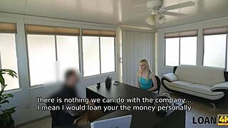 Dancer Shows Bank Manager Her Moves!