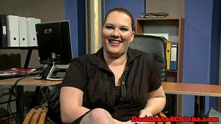 Submissive chubby babes get pounded hard by dominant maledoms