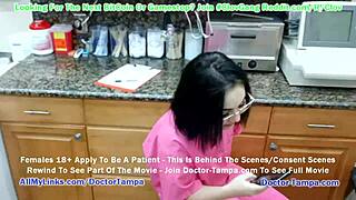Clov Becomes Doctor Tampa Examining Kendra Heart With Nurse Lenna Lux's Help
