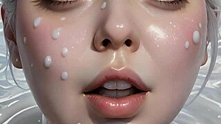 The art of face painting with 100 ai facials in anime