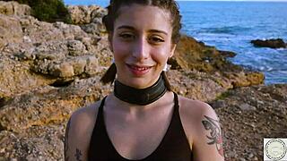 Boxer tied up and spanked before rimming her dom