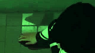 Surprise gloryhole with big cock for anal and pussy 😈