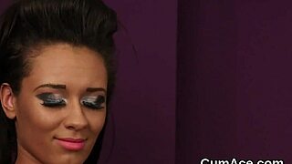 nasty idol takes jizz facial