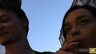 hunt4k teen fucks for engagement ring in hidden spot