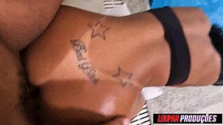 Ariella Ferraz gives big ass in POV anal