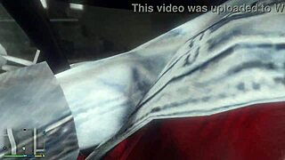 Yo, picking up a hooker in GTA 5 first-person mode is wild! 😜