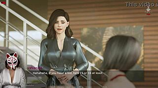 Ms. Denvers in episode 7 of the cartoon game.