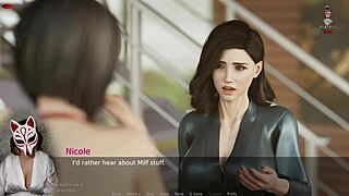 Ms. Denvers in episode 7 of the cartoon game.