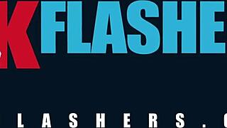 Ebony Kiki Minaj Flashes Shaved Pussy Outdoors for UK Flashers – Dare to Watch?